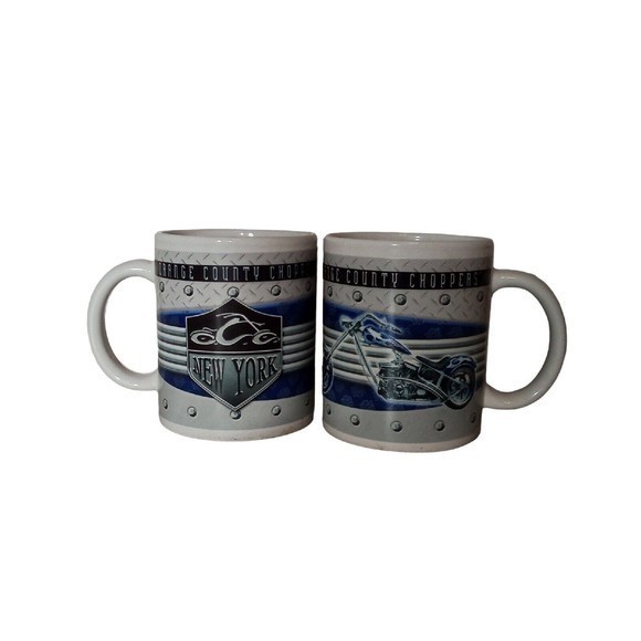 Orange County Chopper Coffee Mug Set Of 2 - Picture 2 of 16